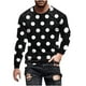 thumbnail image 1 of Amzcrzy Sudadera Para Hombre, Moda Informal, Estampado, Cuello Redondo, Manga Larga, Blusa Estampada, Color Negro, 3Xl, 1 of 4