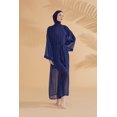 thumbnail image 4 of Navy Pareo Kimono P2343 USA, 4 of 7