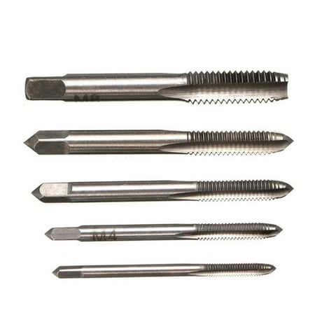 

5PCS/Set M3 M4 M5 M6 M8 Machine Spiral Point Straight Fluted Screw Thread Metric Plug Hand Tap Drill Set Hand Tools;5PCS Spiral Point Straight Fluted Screw Thread Hand Tap Drill Set