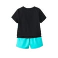 thumbnail image 3 of Toddler Boy Summer Clothes Outfits Kids Teen Cotton Short Sleeve Shirt Shorts Set 4-12 Years ﻿, 3 of 8