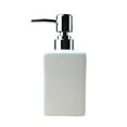 thumbnail image 2 of Yirtree Empty Ceramic Pump Bottles, Environmentally Friendly Refillable Lotion Soap Dispenser Liquid Container for Kitchen or Bathroom Soaps Shampoo and Body Wash, 2 of 8