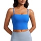 thumbnail image 1 of Top deportivo CRZ YOGA Butterluxe corto con copas ajustables azul XL, 1 of 6