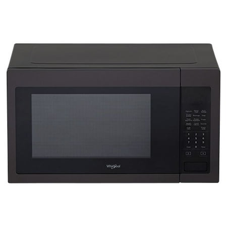 Whirlpool - 1.6 Cu. Ft. Microwave with Sensor Cooking - Black Stainless Steel