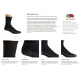 thumbnail image 2 of Fruit of the Loom Men's 48-Pack Heavy Duty / Work Gear Crew Socks: White, BIG & TALL (Shoe Size: 12-14 / Sock Size: 13-15) (Responds to Body Temp, Fully Cushioned, Odor Control, Reinforced Heel & Toe), 2 of 4