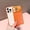 Orange, variant on For iPhone 15 Pro Max Phone Case,Aluminum alloy Back + Metal Frame 2-in-1 Design,Instantly Transform into iPhone 17 Pro Max,Ultra Slim Shockproof Anti-fall Anti-Scratch Phone Case,Orange
