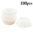 thumbnail image 2 of 100PCS Cupcake Wrapper Oilproof Paper Cupcake Cup Cupcake Liner for Kitchen, 2 of 6