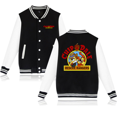 thumbnail image 3 of Chaqueta bomber de Chip n Dale para mujer y hombre, chaqueta de béisbol de otoño, abrigo de dibujos animados para niños, ropa de calle, chaqueta bomber de estilo Harajuku para la universidad, 3 of 5