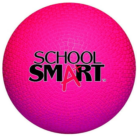 School Smart Rubber Playground Ball, Multiple Sizes,