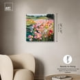 thumbnail image 4 of Riot of Color Canvas Print Floral Wall Art by Art Remedy, Gallery Wrapped, 24 x 24, 4 of 6