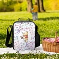 thumbnail image 6 of Butterfly Floral Winnie The Pooh Waterproof Lunch Bag with Adjustable Shoulder Strap, Portable Thermal Insulation Cold Preservation Dinner Bag Lunch Box, 6 of 8