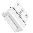 Home Security Lock Aluminum Alloy 800LBS Rust Proof Tamper Resistant Door Reinforcement Lock