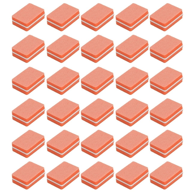 Nail Buffer Nail Buffer Block Nail Sanding Block Nail File Block Salon Nail Buffer 30pcs Mini Nail Buffer Professional Portable Home Salon Nail Buffing Sanding Block Manicure Tool