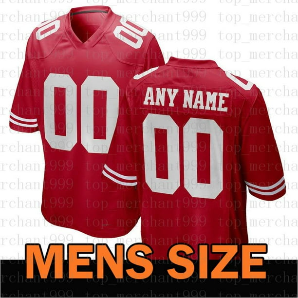 01J Jerseys de football San Francisco''49ers''men 85 George Kittle 97 Nick  Bosa 10 Jimmy Garoppolo Black 5 Trey Lance 