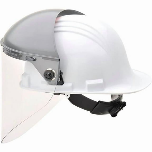 North Safety B3150294 Face Shield Visor Extended View Uncoated Propionate - Clear