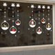 thumbnail image 3 of Pegatinas de decoración de cristal de ventana de Navidad Feliz Navidad vestido extraíble DIY pegatinas de pared calcomanías para sala de estar dormitorio tienda ventana Xemadio 2034539-2, 3 of 8