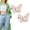 2pcs-b, variant on Hailoyearn Detachable Butterfly Clips, 2/4/8 Pack Butterfly Buckle Clasp, Reusable Pantwaist Tightener, No-Sew Instant Waist Buckles, For Loose Jeans Jackets Coats Shirts