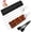 2, variant on 3 Way Skewer for Grilling, 3 Way Stainless Steel BBQ Skewers, 14.7 Inch 3-Prong BBQ Kabob Metal Forks with Push Rod, Basting Brush and Storage Bag (1)