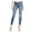Blue - silasdest, variant on Paige Womens Hoxton Ultra Skinny Fit Jeans, Blue, 24