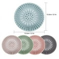 thumbnail image 2 of Darzheoy Hair Catcher Shower Drain Covers Protector Silicone Bathtub Hair Stopper Easy to Install and Clean Suit for Bathroom Tub Shower and Sink, 5 Pack, 2 of 5