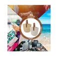 thumbnail image 3 of PULLIMORE Women Summer Straw Beach Bag Buckets Totes Handbag Shoulder Bag Tote Bag Handbag (Khaki), 3 of 10