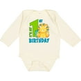thumbnail image 3 of Inktastic Its My 1st Birthday with Dinosaur Boys or Girls Long Sleeve Baby Bodysuit, 3 of 5