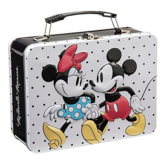 Mickey and Minnie Mouse Tin Tote