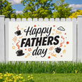 thumbnail image 7 of Decorative Design Happy Fathers Day Coffee Theme Banner Colorful Icons Sunshine Theme Party Decoration for Father's Day Celebration Indoor Decoration Family Gathering, 7 of 7