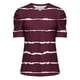 thumbnail image 3 of Blusas de Manga Corta para las Mujeres, Blusa de Camiseta Suelta Casual Hecha de Tela Cómoda para Todo el Uso Diario de Temporada, Blusas para las Mujeres Casual, 3 of 5