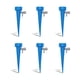 thumbnail image 2 of Riego Dripper Plantón de la casa ajustable Ajustable Riego Spike Dormitorio Dormitorio Guardia Invernadero Balcón Waterer Suministros para el hogar Azul 6 piezas Inevent HA012594-05, 2 of 7