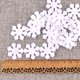thumbnail image 3 of 100 piezas/lote de parches adhesivos de copos de nieve artificiales de fieltro de poliéster con apliques mixtos, parches no tejidos para manualidades de bricolaje, decoración navideña, 3 of 5