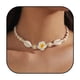 thumbnail image 1 of Collar HUASAI Shell para mujer con forma de estrella de mar en capas, concha blanca, 1 of 6