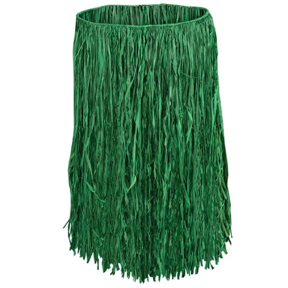 Party Central Club Pack of 12 Tropical Green Adult Women's Hula Hawaiian Party Skirts 31"