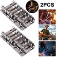 thumbnail image 4 of Vintage Cromado Cgtredaw 2 Uds para Guitarra Jazz Bass 4 Cuerdas Con 4 Scr, 4 of 5