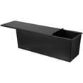thumbnail image 5 of Black Loaf Pan with Cover Non Stick Bread Baking Mould Toast Mold Bakeware for Home (750g), 5 of 10