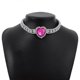 thumbnail image 2 of Baroque Light Luxury Claw Chain Full Diamond Elegant Neckchain Romantic Sweet Love Dinner Necklace Choker, 2 of 2
