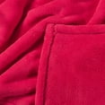 thumbnail image 6 of Home Soft Things Milk Flannel Blanket - Red - 90" x 90", 6 of 7