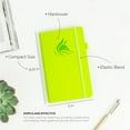 thumbnail image 5 of Clever Fox Dotted Notebook Journal, Neon Yellow, 5'' x 825'', 127 Pages, 5 of 6