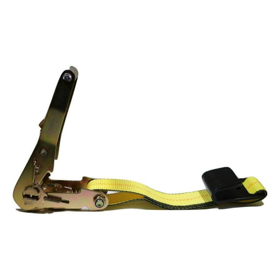 2 Inch Long Wide Handle Ratchet with 12" Fixed End w/ Flat Hook | R2FF