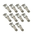 thumbnail image 3 of Elodie 10 Pieces Spring Loaded Toggle Latch Hasp Locks latches for Cabinet Case Box without Padlock Hole, 3 of 8