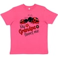 thumbnail image 3 of Inktastic My Grandpa Loves Me with Cute Ladybugs Youth T-Shirt, 3 of 5