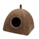 thumbnail image 5 of Cama para gatos, casa para perros, suministros para mascotas, cojín, linda y cálida cueva, cama para gatitos, conejos, cachorros, perros y gatos de in Marrón, 5 of 8