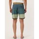 thumbnail image 5 of Pantalones cortos de surf Lars Amadeus con cordón de natación en bloque de color Gris 34, 5 of 6