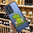 thumbnail image 3 of Funda mate para Redmi NOTE 12 11 10 11S 10S 9 9S 9T 8 7 6 5 4 3PRO PLUS 4G 5G Funda Coque Capa Shell lindo cocodrilo de dibujos animados, 3 of 5