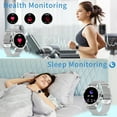 thumbnail image 6 of Smart Watches for Women (Answer/Make Call) with Diamonds, 1.3”HD Screen Bluetooth Smartwatch for Android iOS Phones, IP68 Waterproof Fitness Activity, 6 of 10