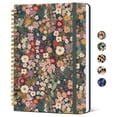 thumbnail image 1 of Cuaderno en espiral Taja Flower Garden A5, 140 páginas, 1 of 7