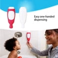 thumbnail image 2 of Bouteille de Douche pour Shampooing, Distributeur et Organisateur Mural pour Bouteilles de Shampooing et de Savon, Chambre en Silicone (2 Rouges), 2 of 7