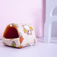 thumbnail image 4 of CBFFDC Lit Chaud pour Animaux de Compagnie Hamster Confortable Résistant aux Morsures Maison Offre un Espace de Repos Sûr et Chaud pour Petits Animaux, 4 of 7
