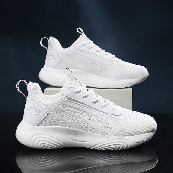 Height Increase Shoes, Men's & Unisex Platform Sneakers with 8cm Lift, Breathable Running Sneakers with PVC Sole, Easy Lace-Up Design, Suitable for Gym, Daily Wear, All-Season Use