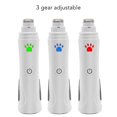 thumbnail image 5 of Dog Nail Grinder 3 Speed Electric USB Rechargeable Quiet Pet Nail Trimmer with LED Light Painless Paws Grooming for Dogs Cats, 5 of 5