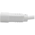 thumbnail image 5 of 6ft Computer Power Extension Cord (IEC-320-C14 to IEC-320-C13), White, 5 of 5